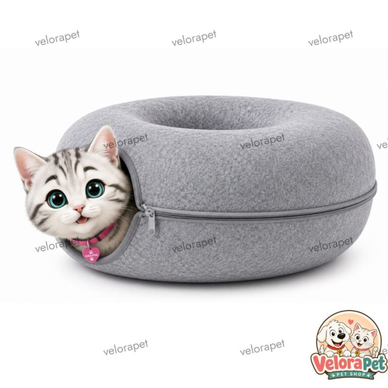 جای خواب و تونل گربه مدل دونات زاریکس