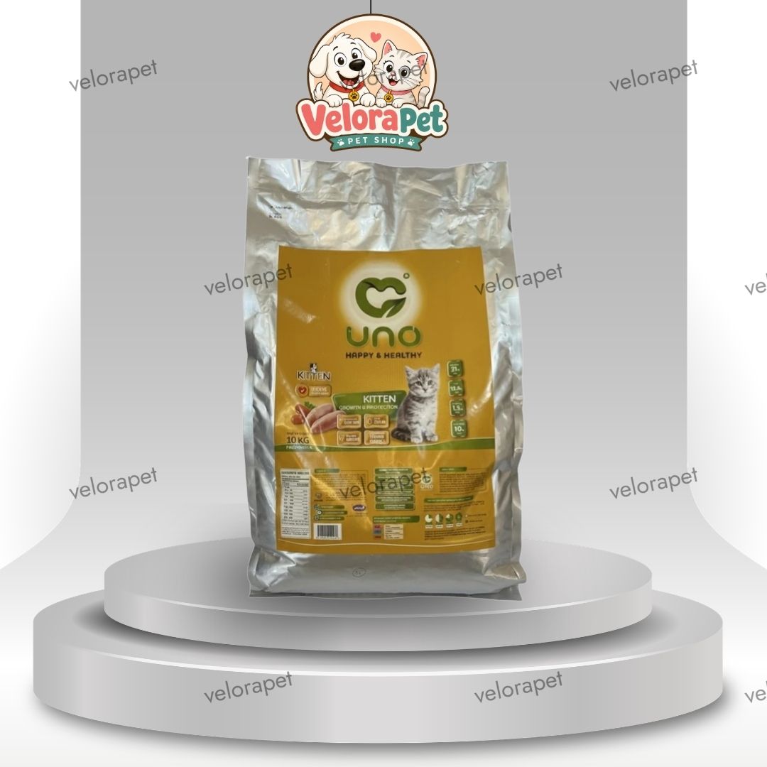 غذا خشک بچه گربه اونو مدل Kitten با طعم مرغ و هویج وزن 10 کیلو گرم