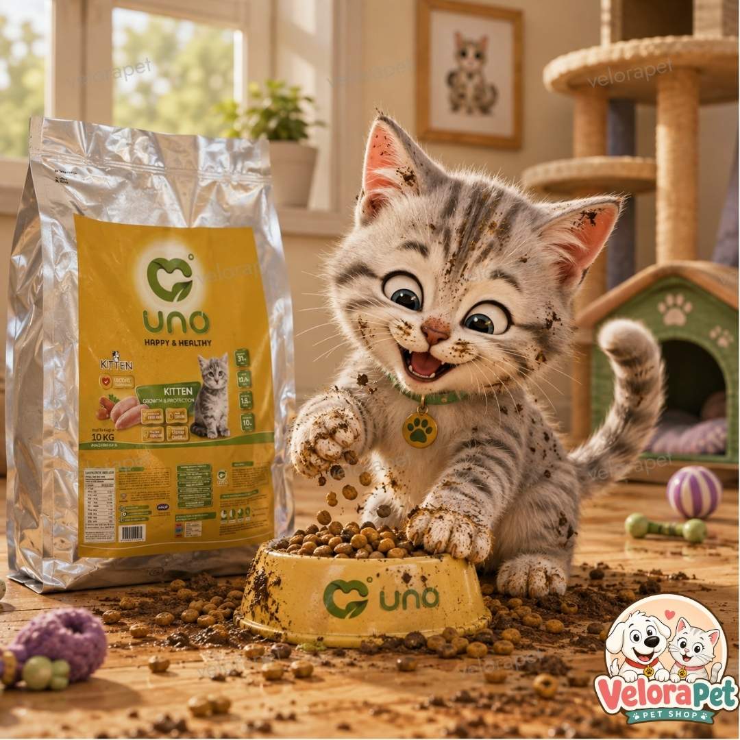 غذا خشک بچه گربه اونو